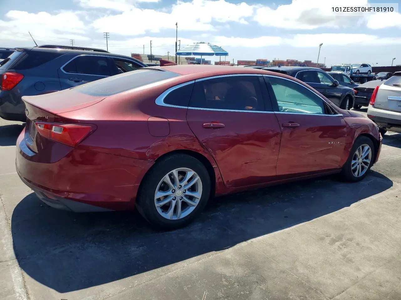 1G1ZE5ST0HF181910 2017 Chevrolet Malibu Lt