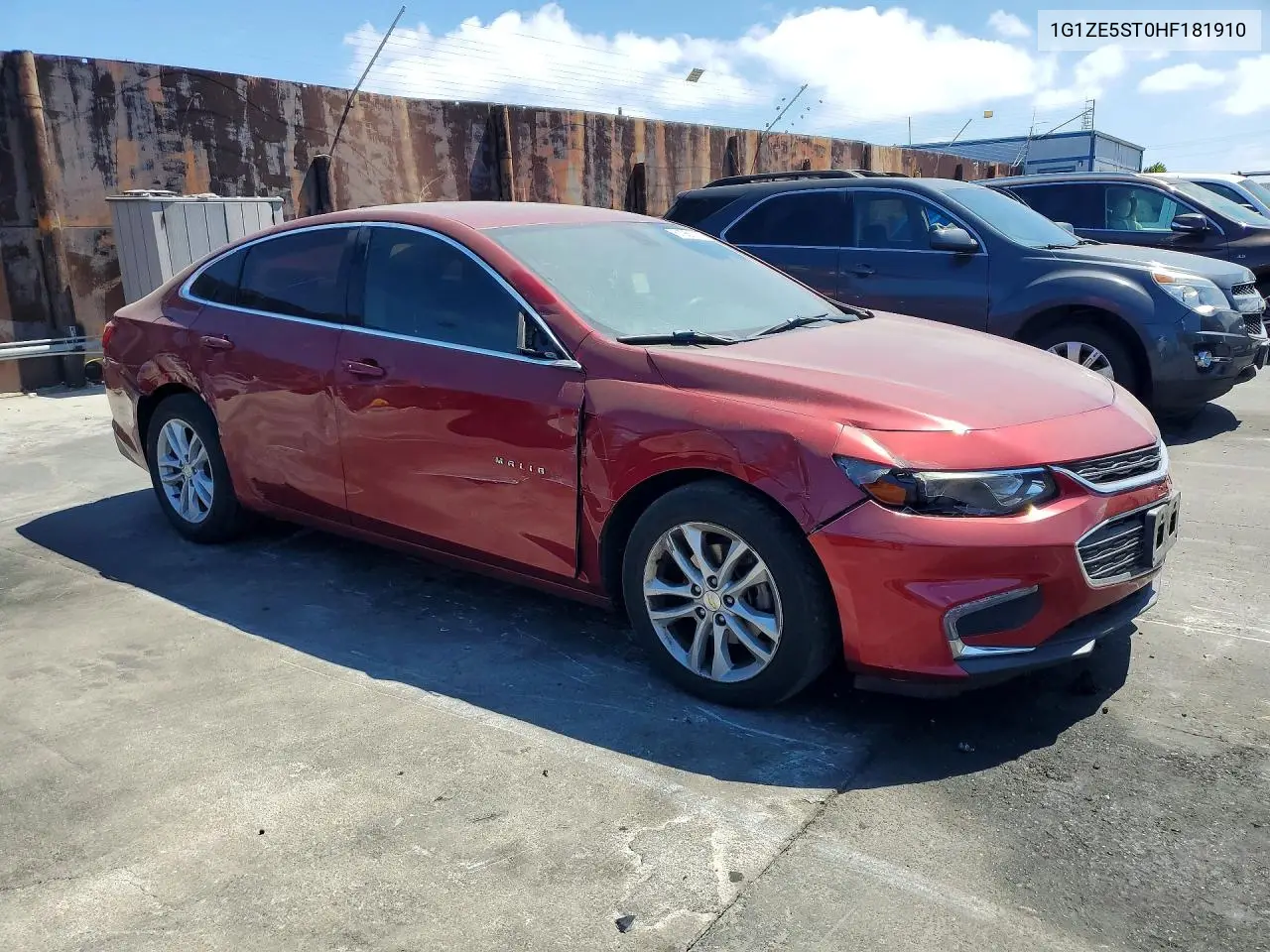 1G1ZE5ST0HF181910 2017 Chevrolet Malibu Lt