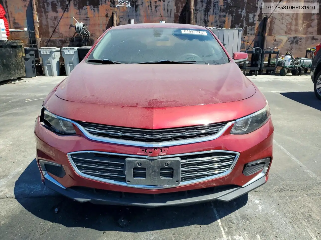 1G1ZE5ST0HF181910 2017 Chevrolet Malibu Lt