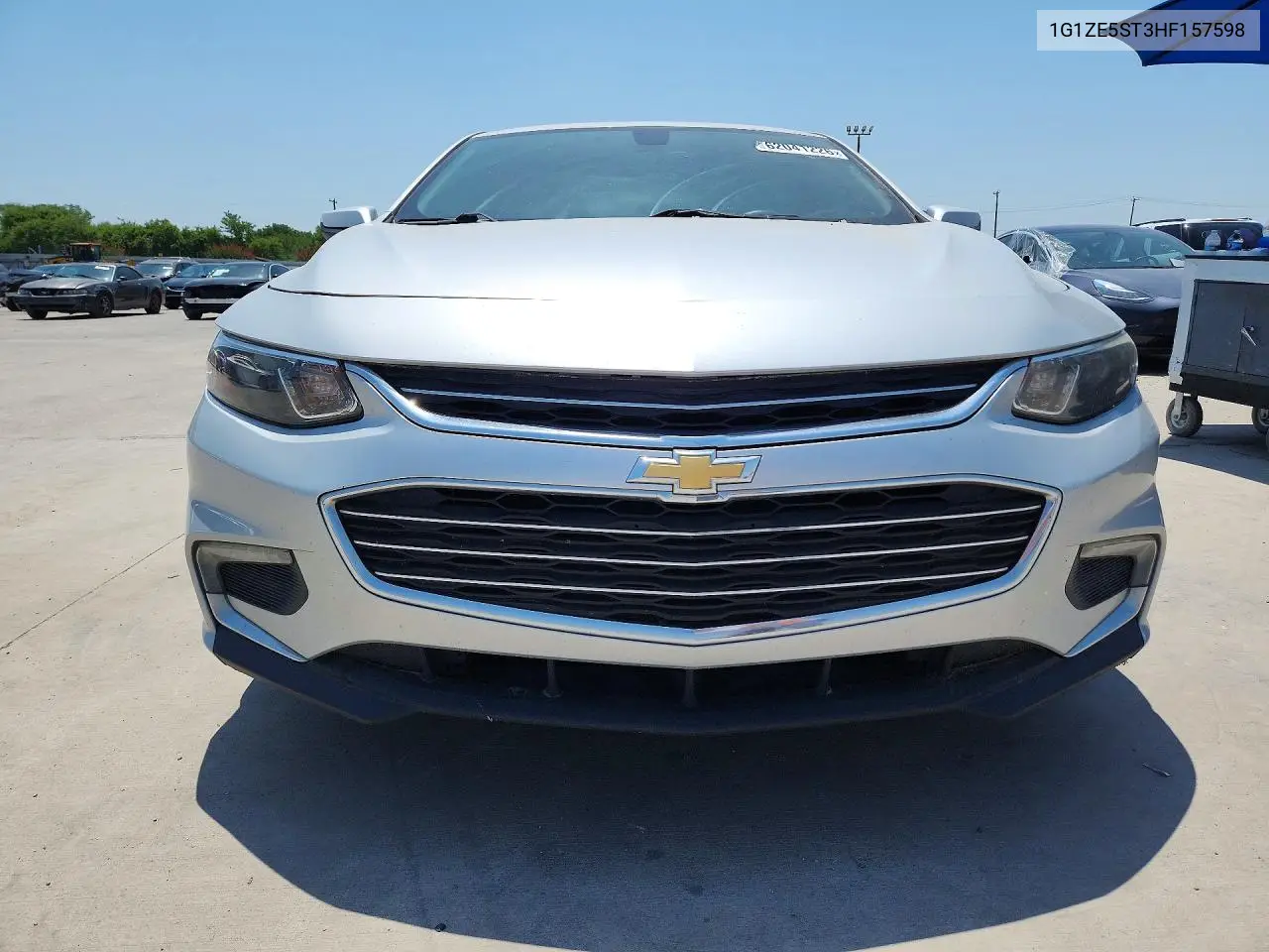 2017 Chevrolet Malibu Lt VIN: 1G1ZE5ST3HF157598 Lot: 62041226