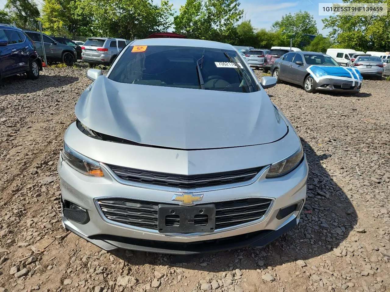 1G1ZE5ST9HF139459 2017 Chevrolet Malibu Lt
