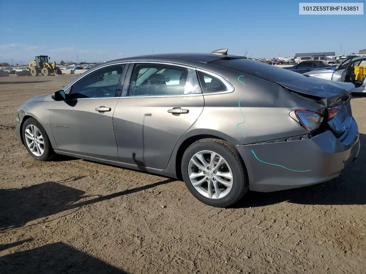 1G1ZE5ST8HF163851 2017 Chevrolet Malibu Lt