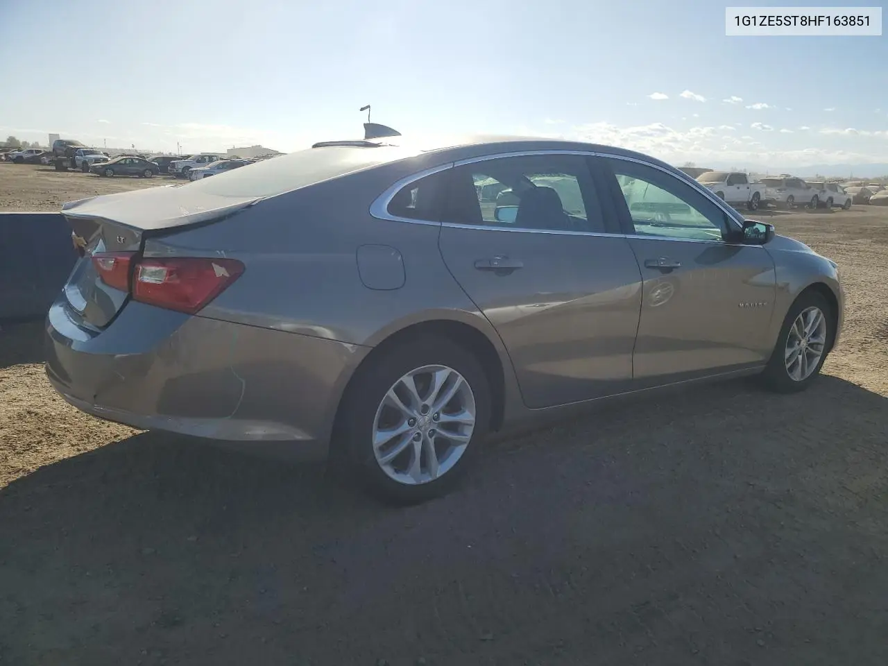1G1ZE5ST8HF163851 2017 Chevrolet Malibu Lt