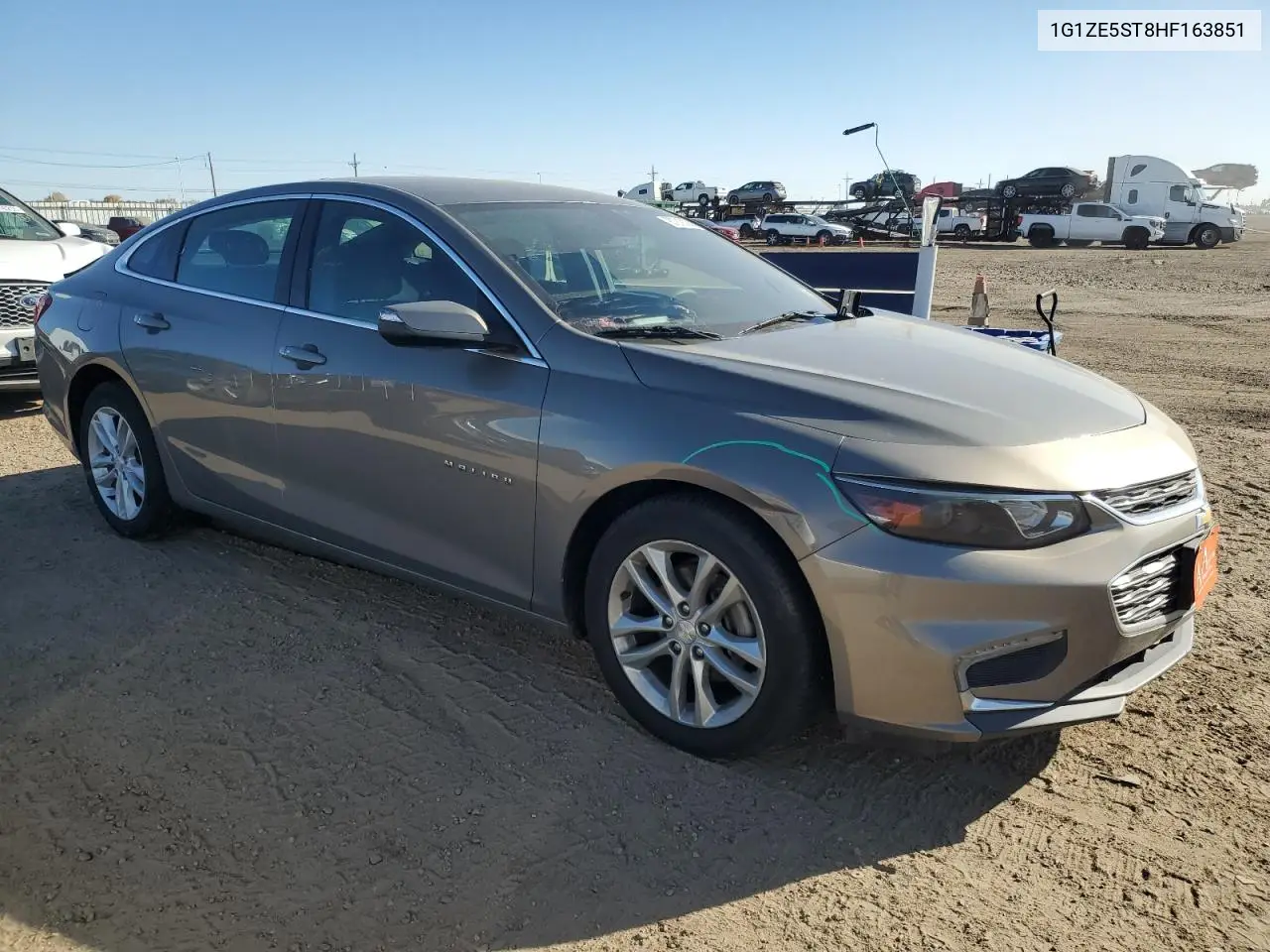 1G1ZE5ST8HF163851 2017 Chevrolet Malibu Lt