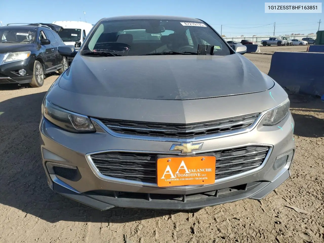 1G1ZE5ST8HF163851 2017 Chevrolet Malibu Lt