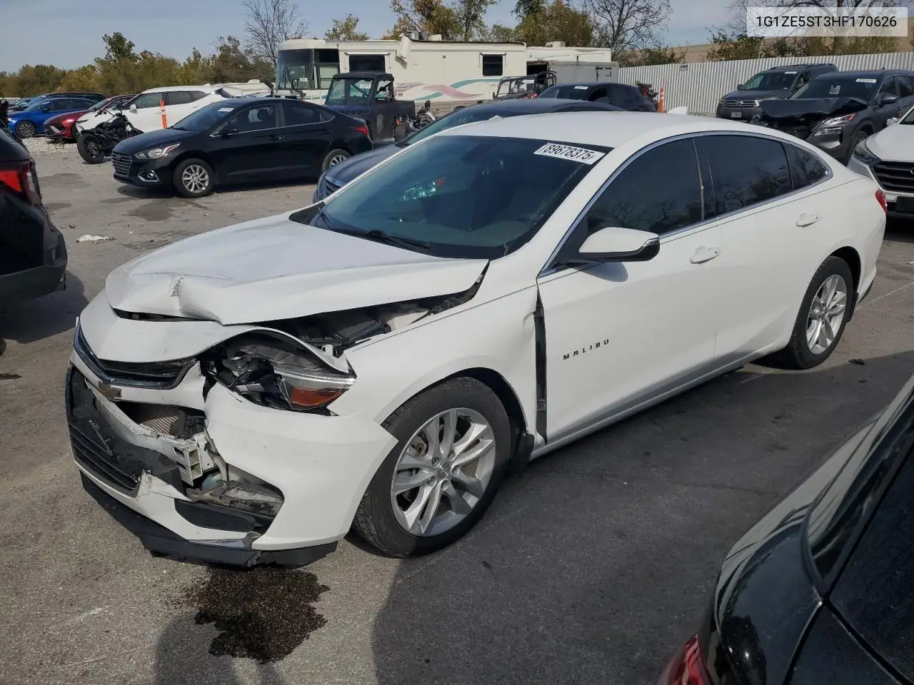 1G1ZE5ST3HF170626 2017 Chevrolet Malibu Lt