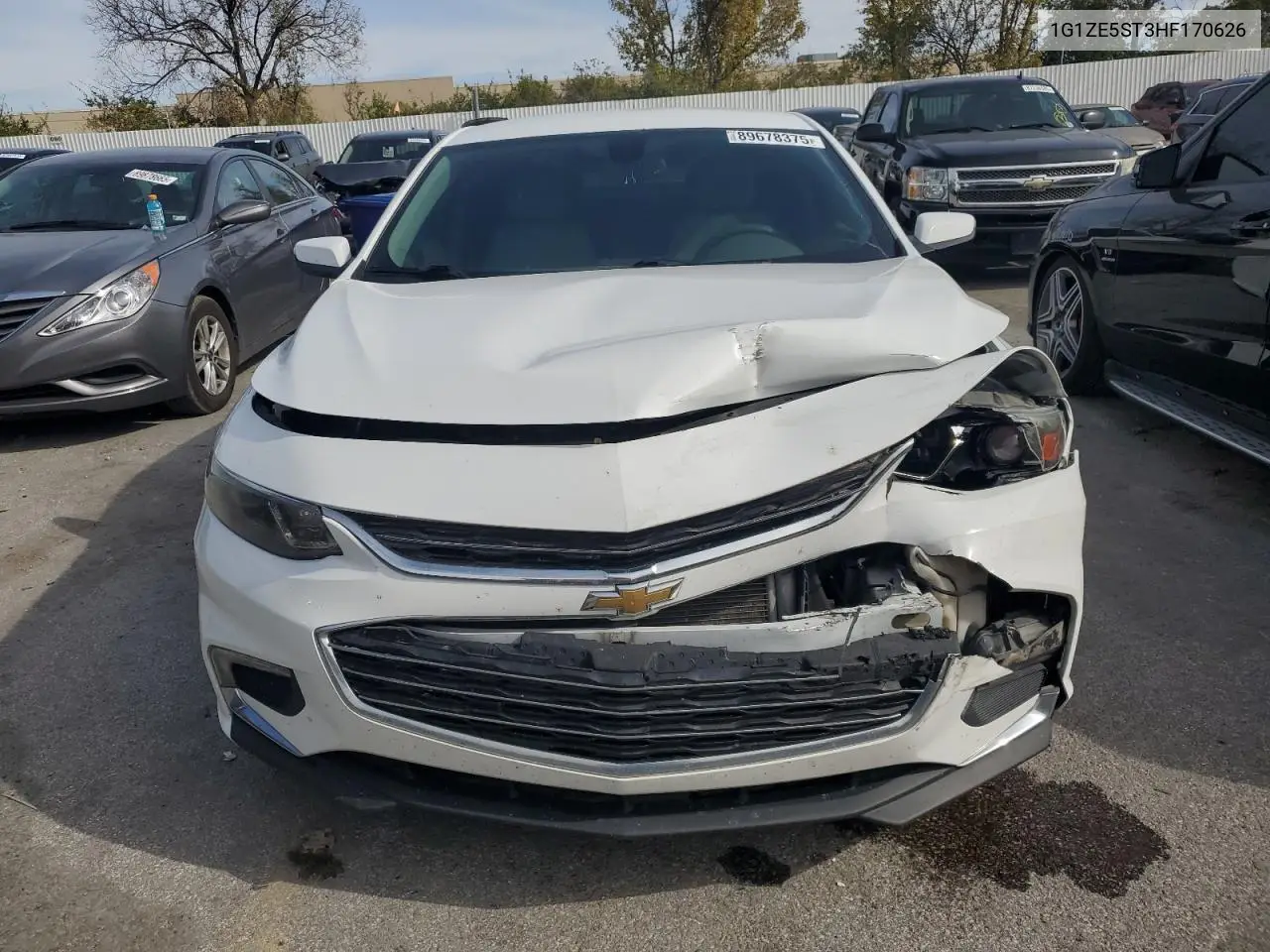 1G1ZE5ST3HF170626 2017 Chevrolet Malibu Lt