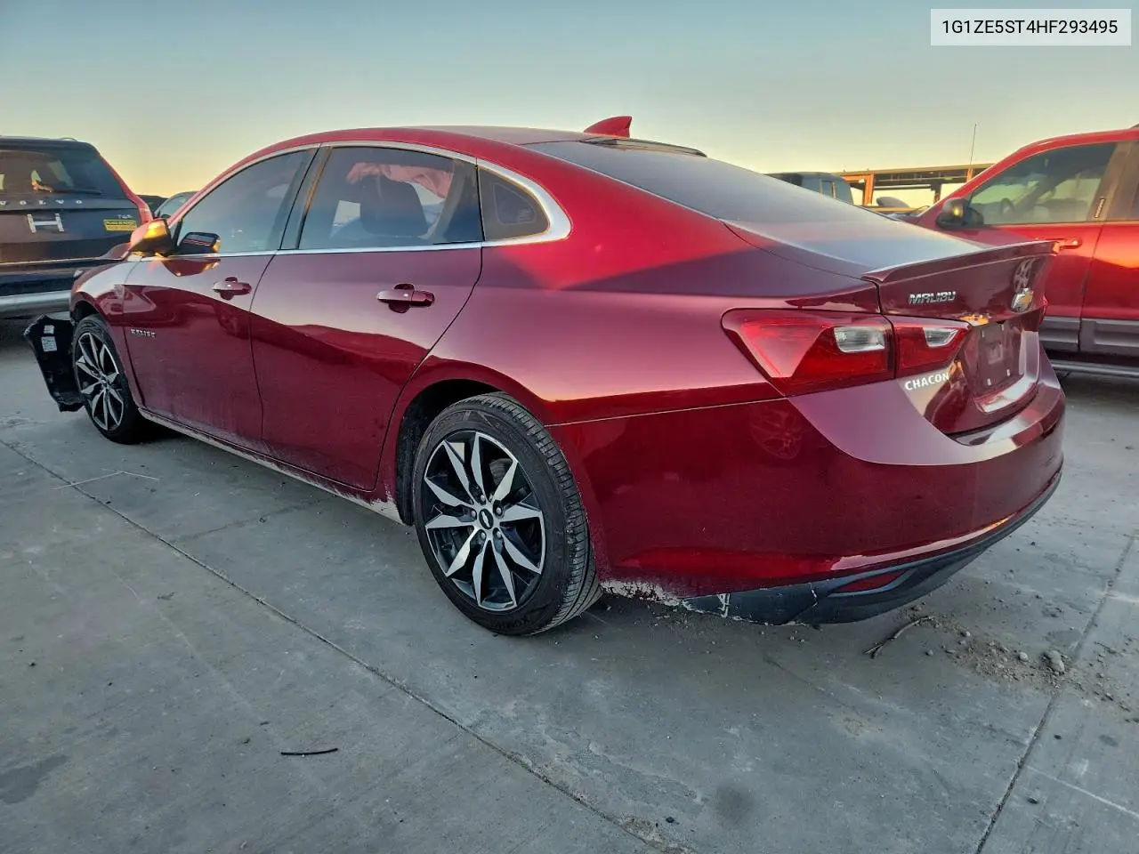 1G1ZE5ST4HF293495 2017 Chevrolet Malibu Lt