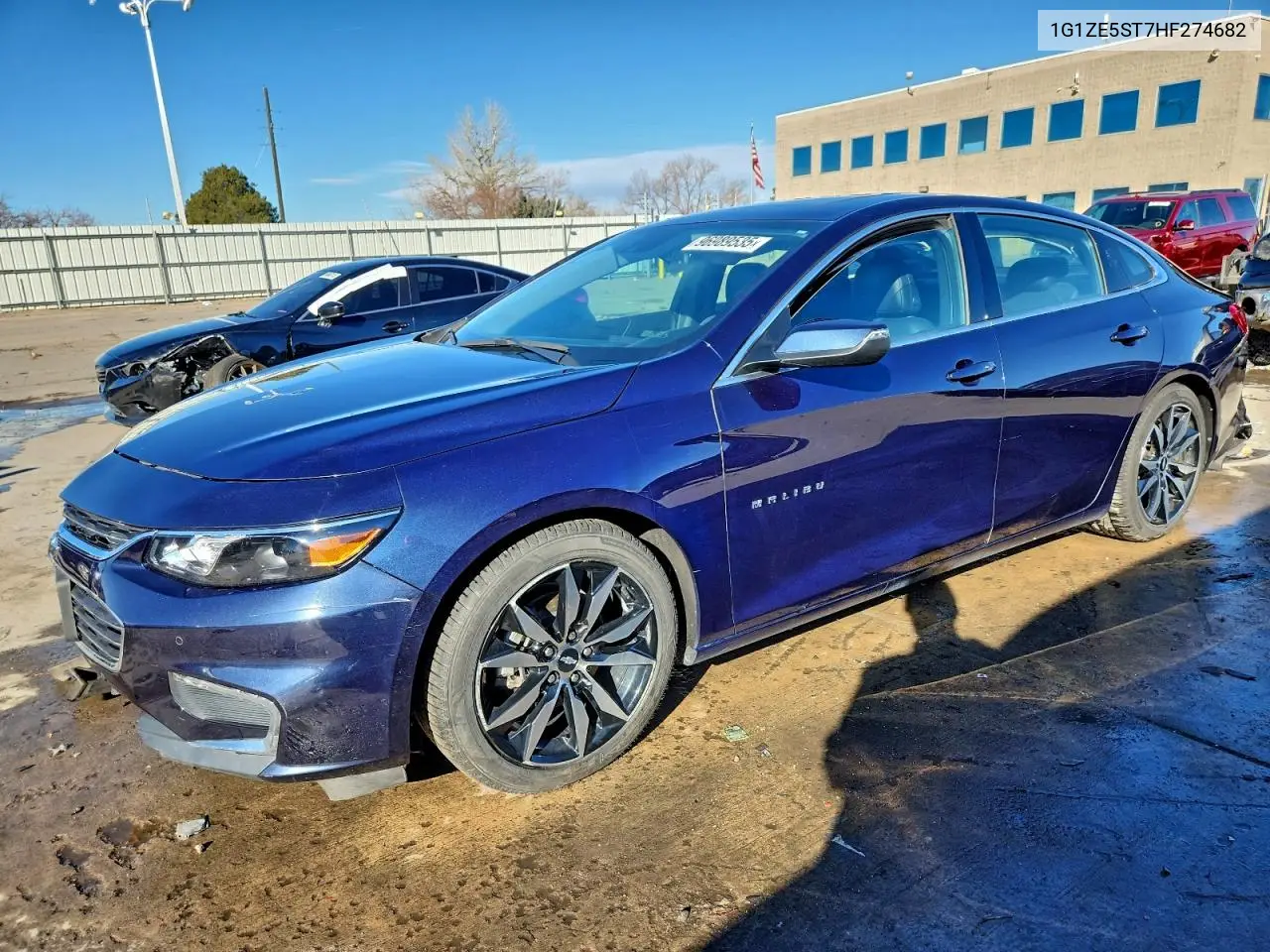 1G1ZE5ST7HF274682 2017 Chevrolet Malibu Lt