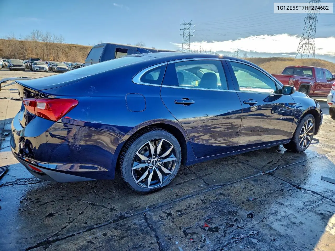 1G1ZE5ST7HF274682 2017 Chevrolet Malibu Lt