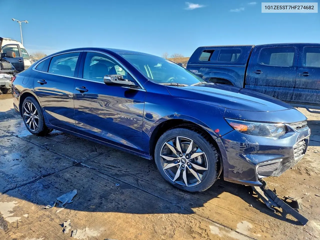 1G1ZE5ST7HF274682 2017 Chevrolet Malibu Lt