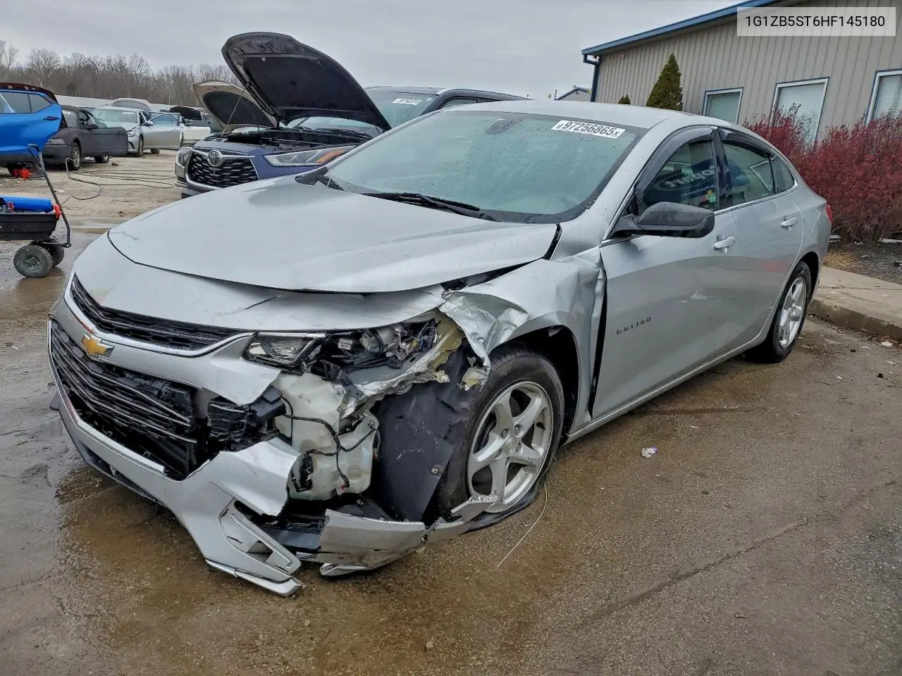 1G1ZB5ST6HF145180 2017 Chevrolet Malibu Ls