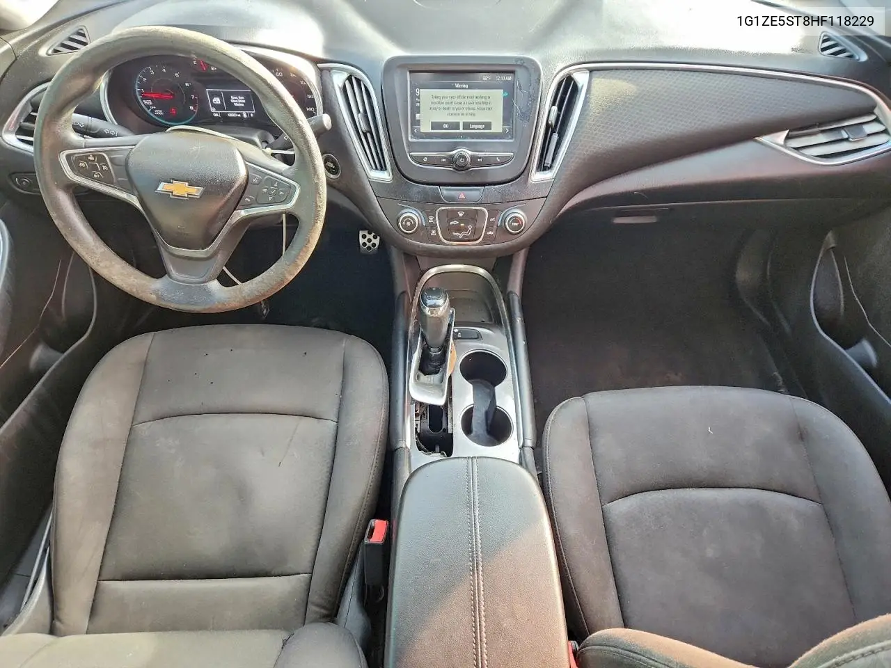 1G1ZE5ST8HF118229 2017 Chevrolet Malibu Lt