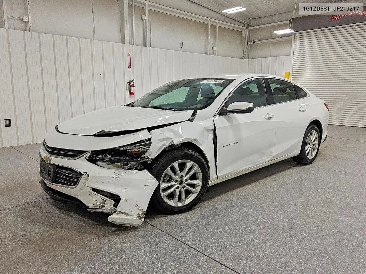 2018 Chevrolet Malibu Lt VIN: 1G1ZD5ST1JF219217 Lot: 57035186