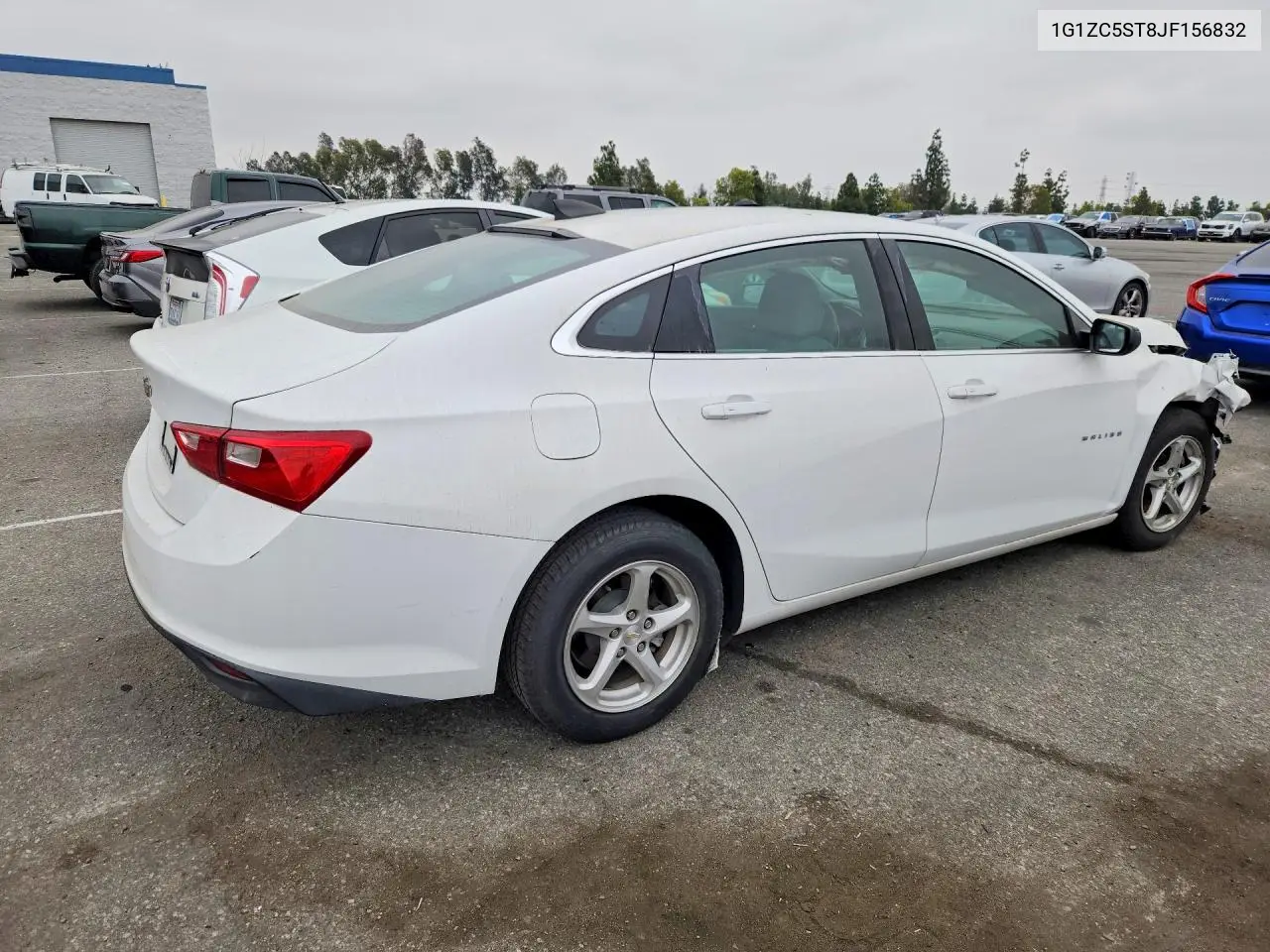 1G1ZC5ST8JF156832 2018 Chevrolet Malibu Ls