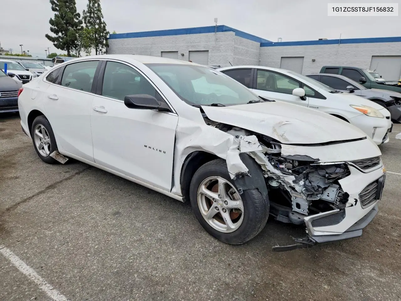 1G1ZC5ST8JF156832 2018 Chevrolet Malibu Ls