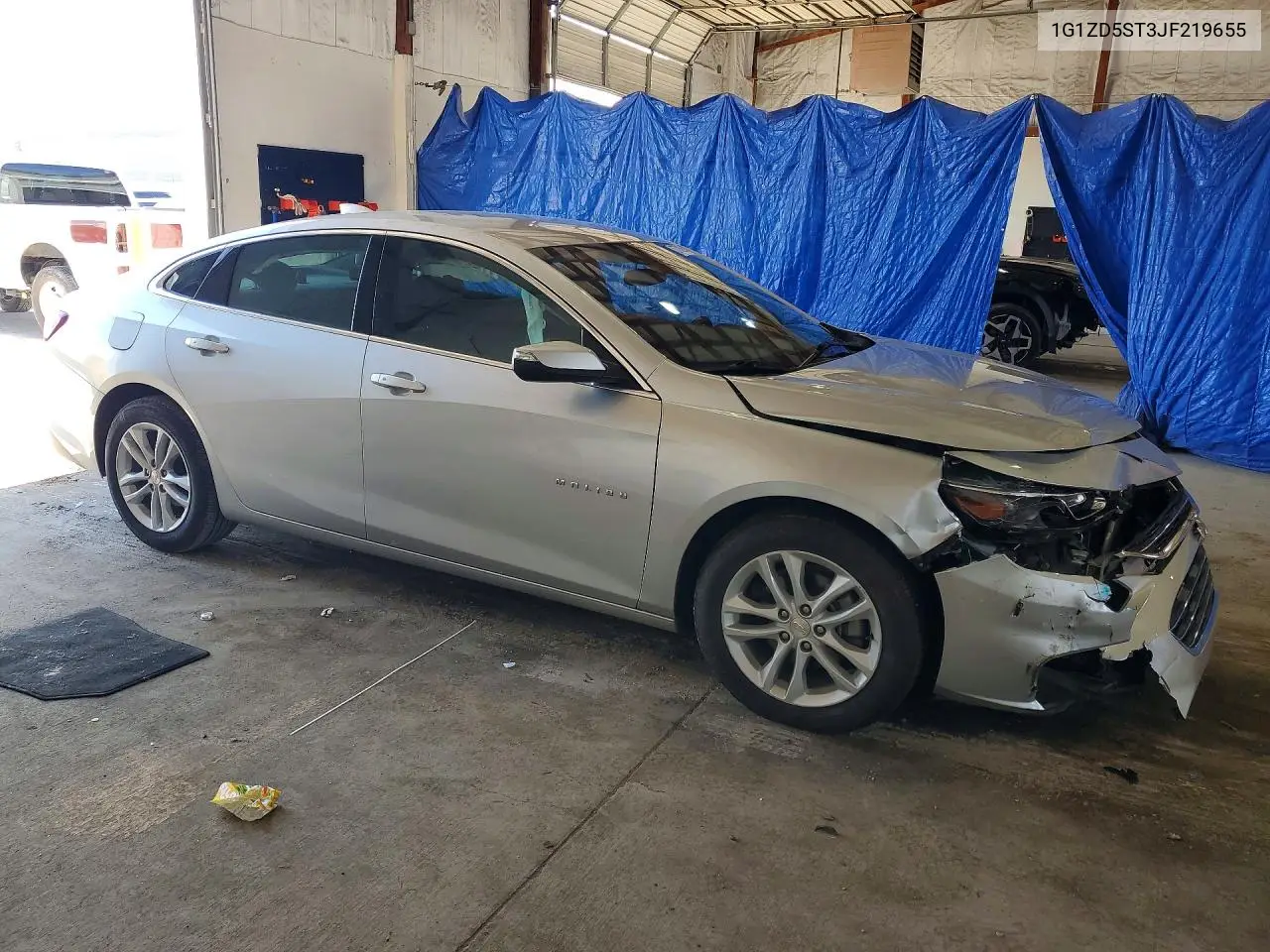 2018 Chevrolet Malibu Lt VIN: 1G1ZD5ST3JF219655 Lot: 57783666