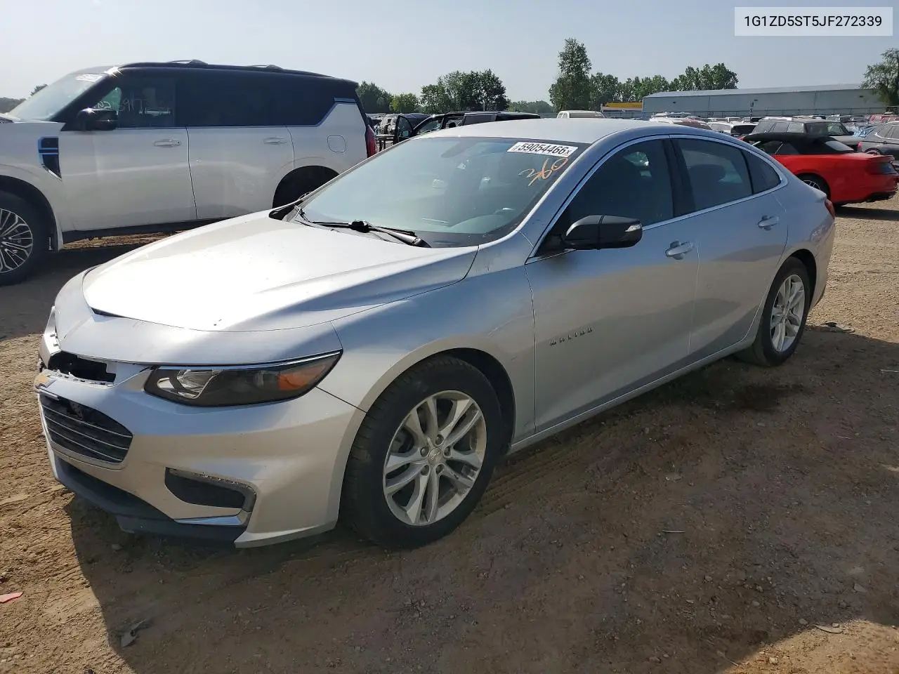 2018 Chevrolet Malibu Lt VIN: 1G1ZD5ST5JF272339 Lot: 59054466