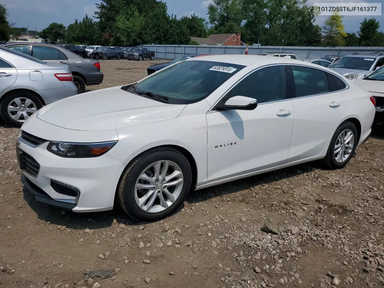 2018 Chevrolet Malibu Lt VIN: 1G1ZD5ST6JF161377 Lot: 60829816