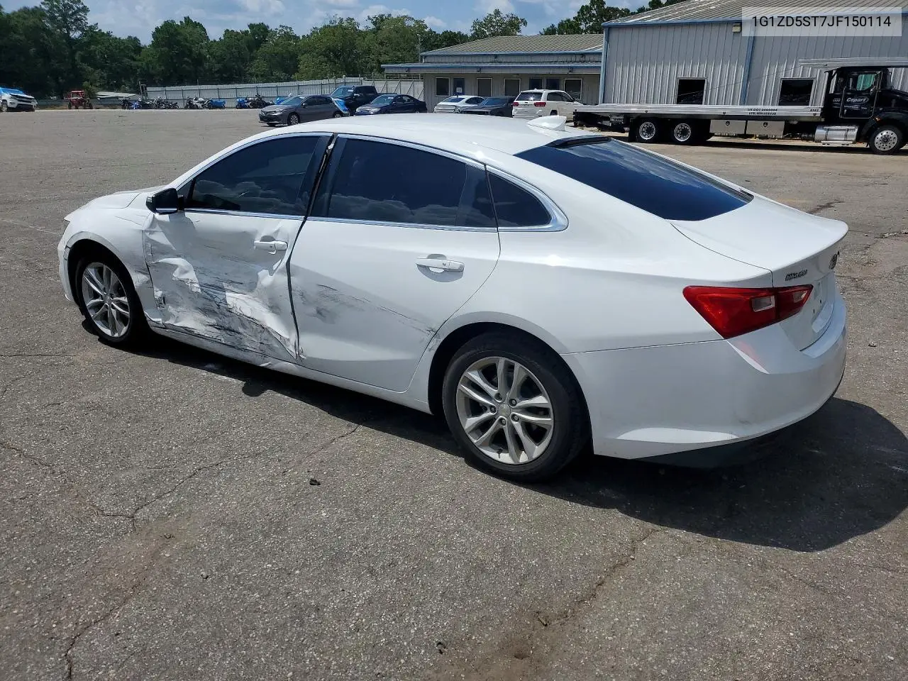 2018 Chevrolet Malibu Lt VIN: 1G1ZD5ST7JF150114 Lot: 60986026