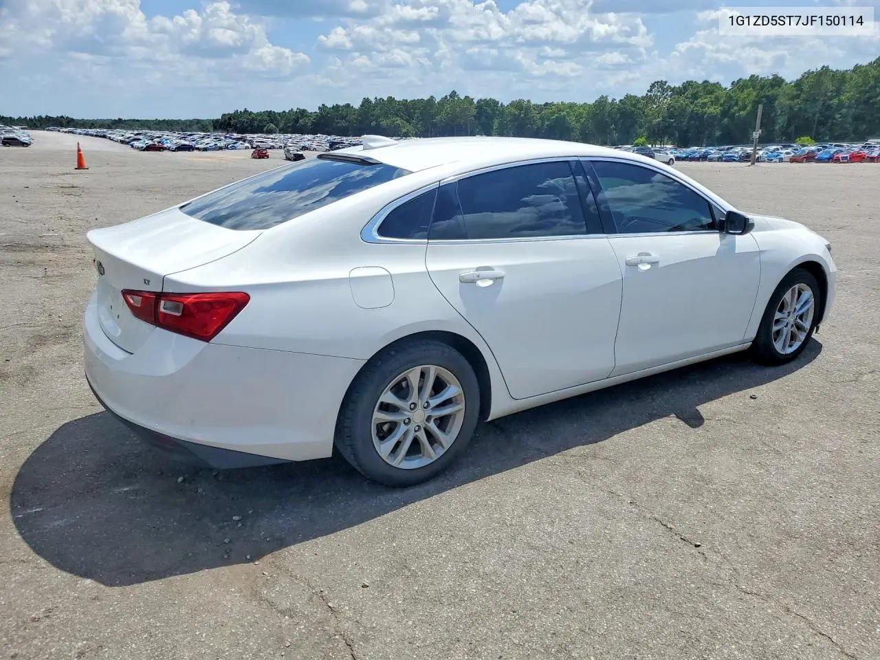 2018 Chevrolet Malibu Lt VIN: 1G1ZD5ST7JF150114 Lot: 60986026