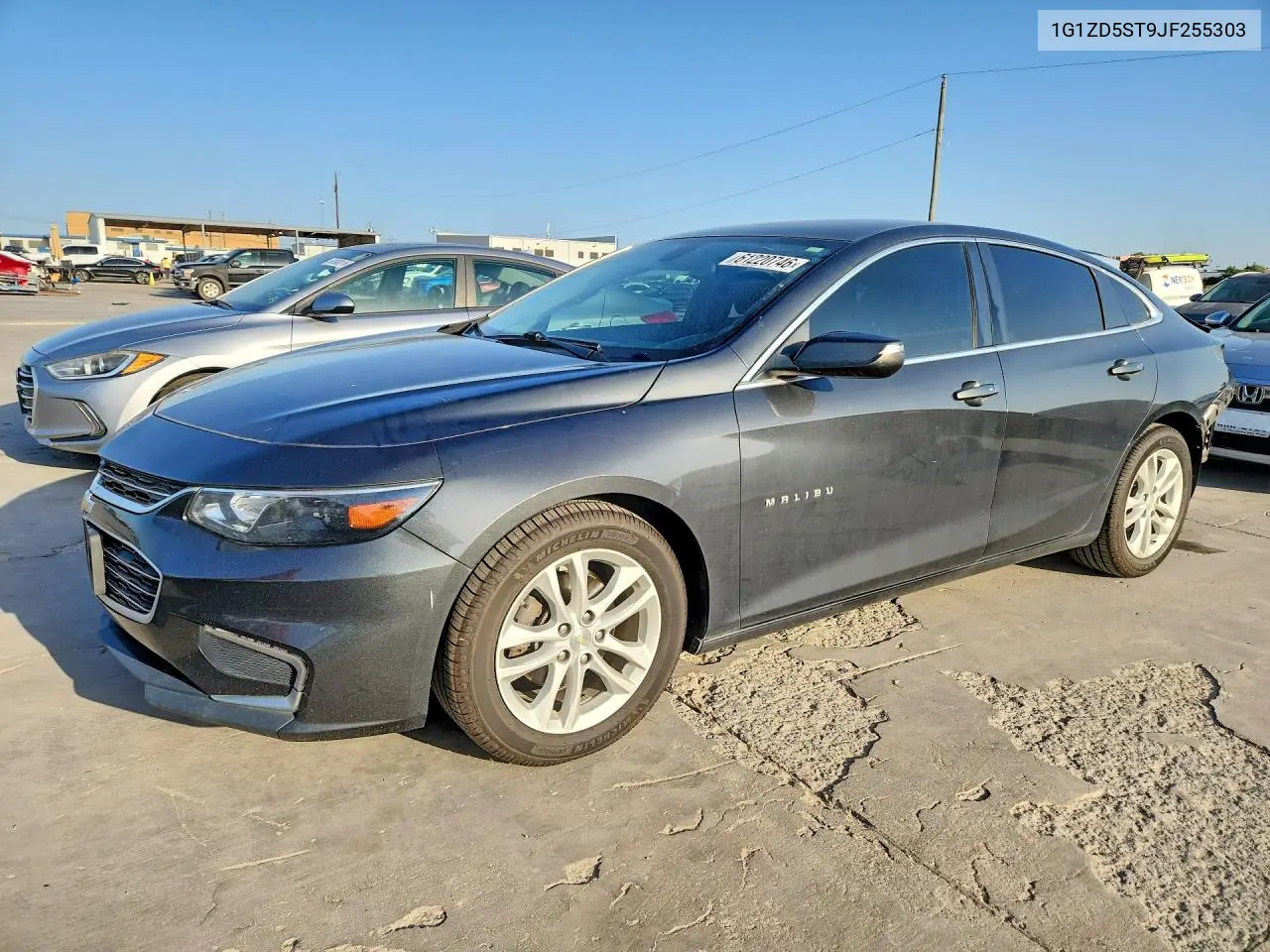 2018 Chevrolet Malibu Lt VIN: 1G1ZD5ST9JF255303 Lot: 61220746