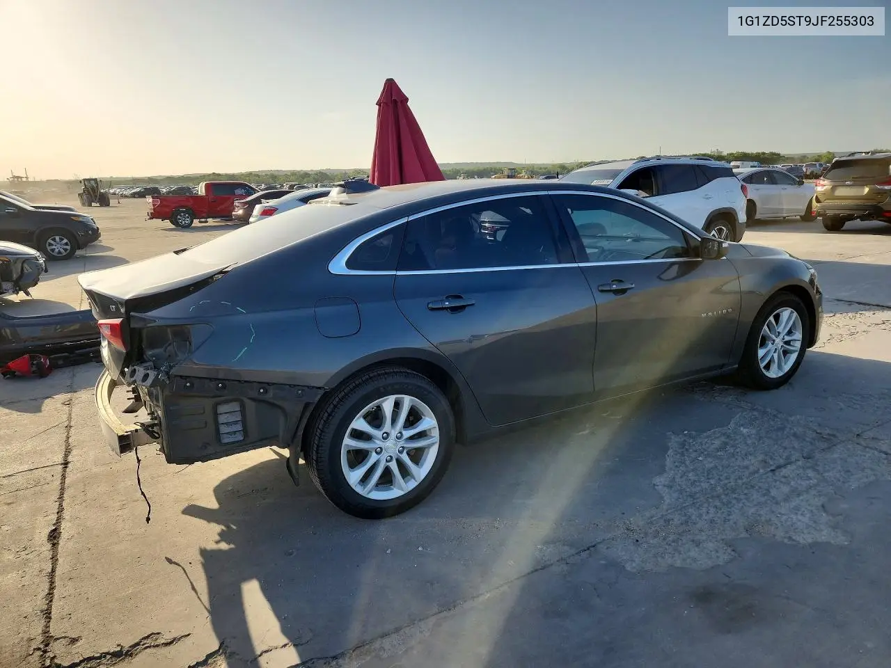 2018 Chevrolet Malibu Lt VIN: 1G1ZD5ST9JF255303 Lot: 61220746