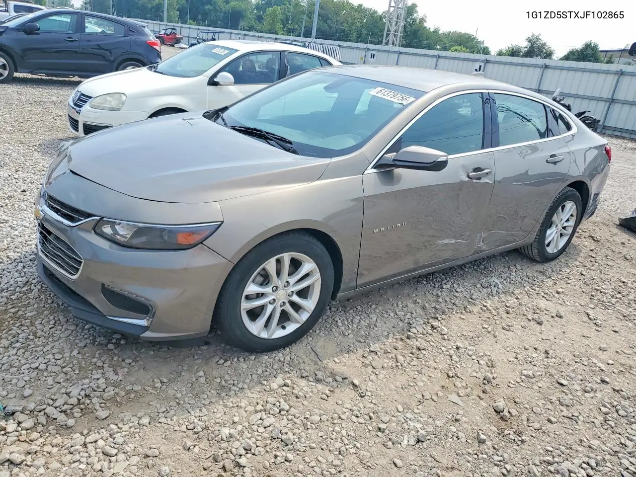 2018 Chevrolet Malibu Lt VIN: 1G1ZD5STXJF102865 Lot: 61379756