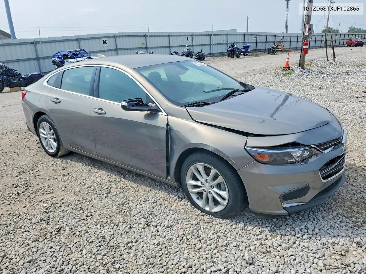 2018 Chevrolet Malibu Lt VIN: 1G1ZD5STXJF102865 Lot: 61379756