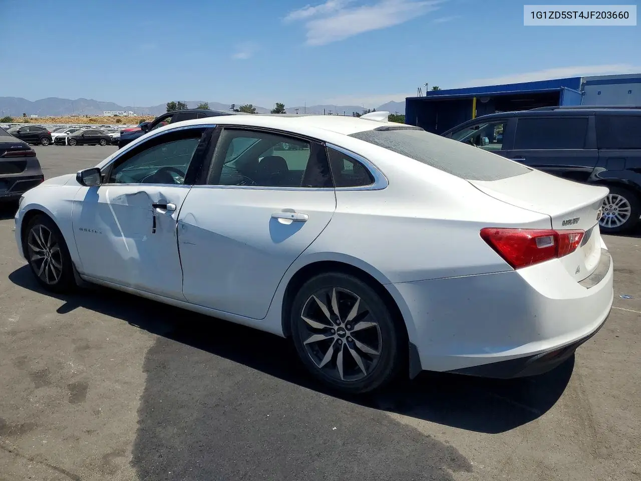 2018 Chevrolet Malibu Lt VIN: 1G1ZD5ST4JF203660 Lot: 61785136