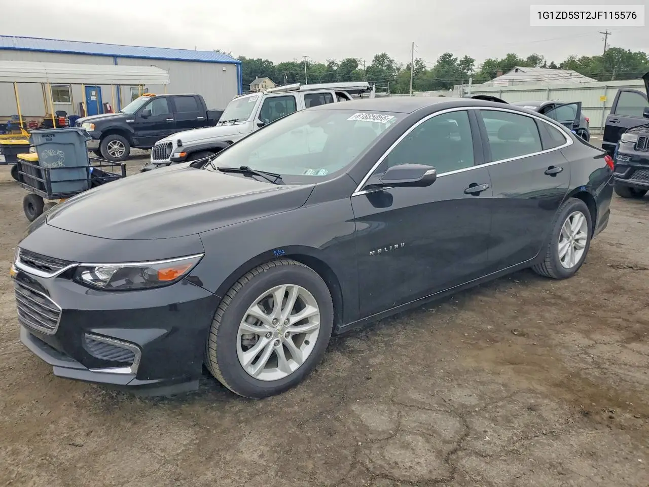 2018 Chevrolet Malibu Lt VIN: 1G1ZD5ST2JF115576 Lot: 61885856