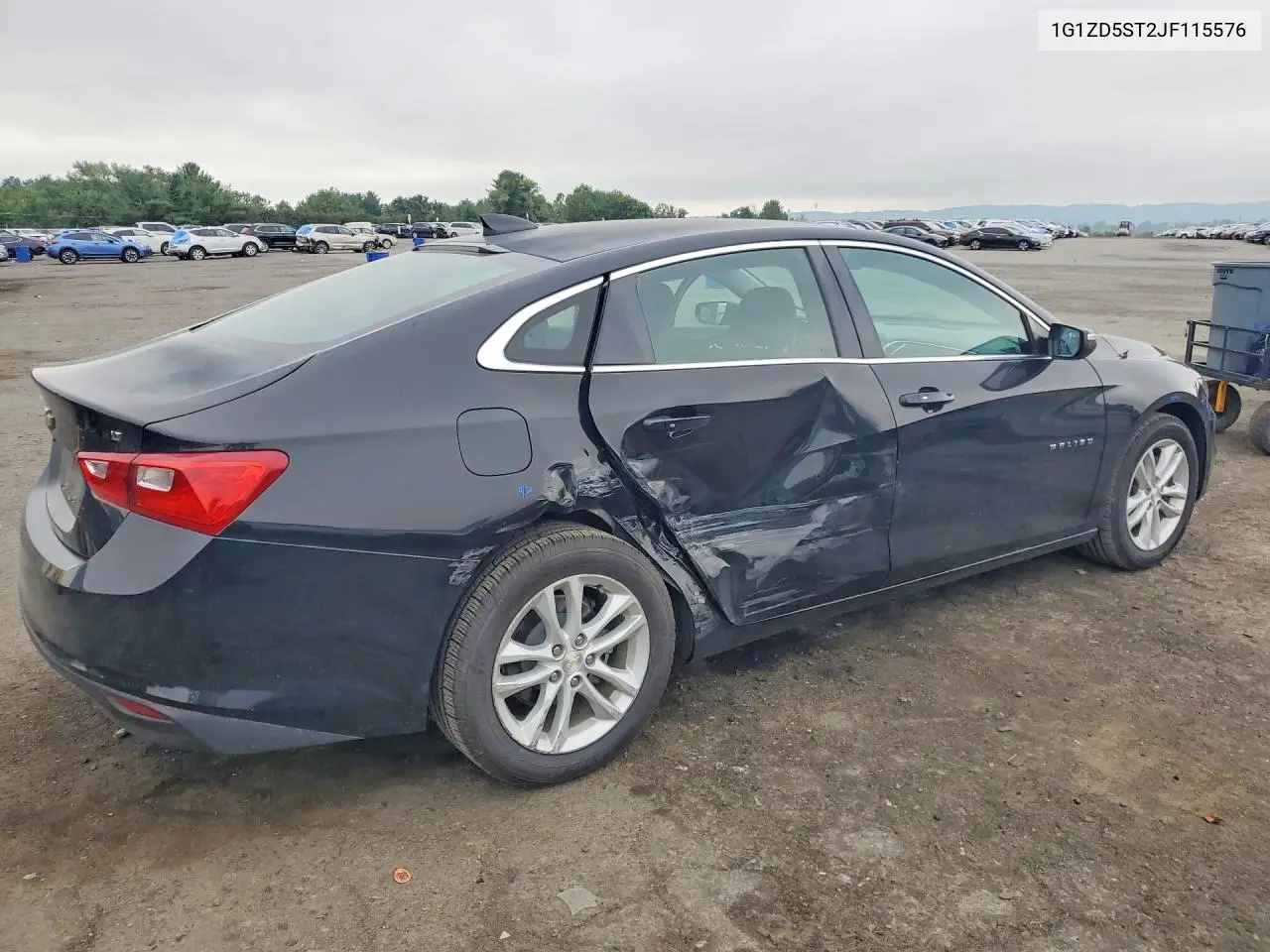 2018 Chevrolet Malibu Lt VIN: 1G1ZD5ST2JF115576 Lot: 61885856