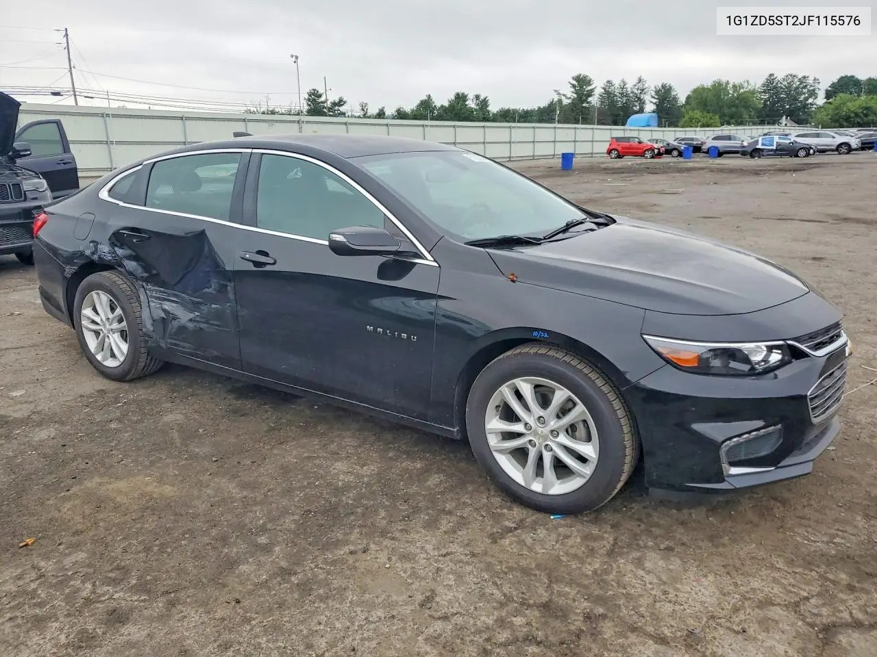 2018 Chevrolet Malibu Lt VIN: 1G1ZD5ST2JF115576 Lot: 61885856