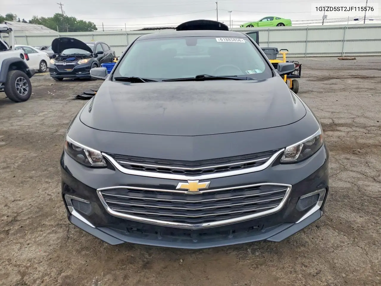2018 Chevrolet Malibu Lt VIN: 1G1ZD5ST2JF115576 Lot: 61885856