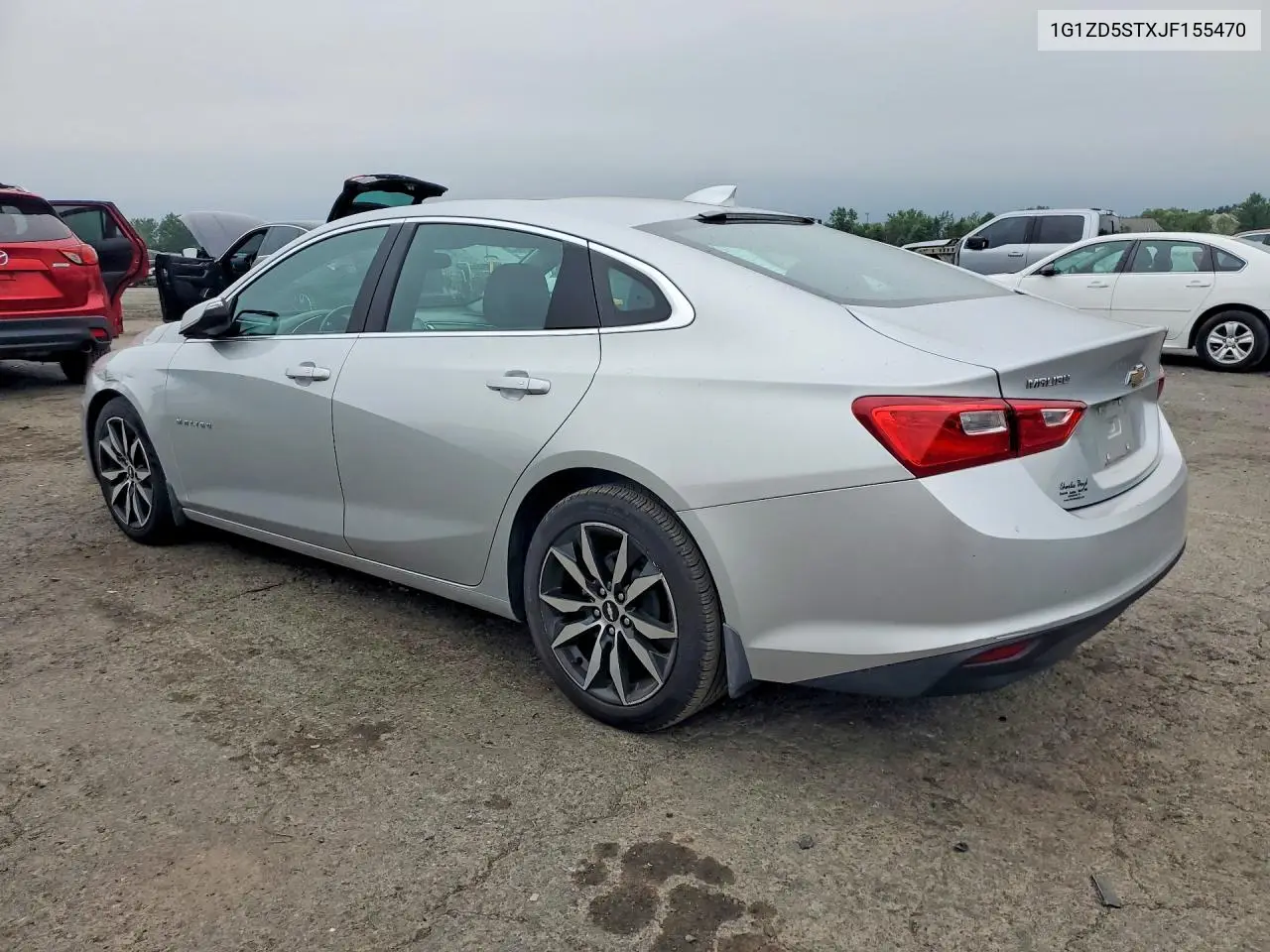2018 Chevrolet Malibu Lt VIN: 1G1ZD5STXJF155470 Lot: 61917216