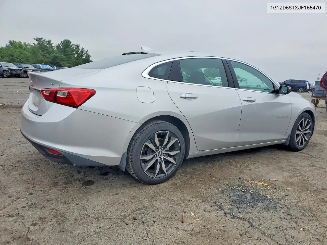 2018 Chevrolet Malibu Lt VIN: 1G1ZD5STXJF155470 Lot: 61917216
