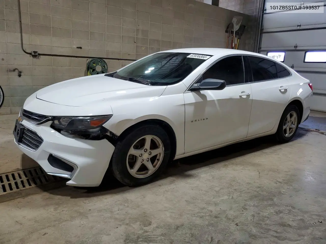 2018 Chevrolet Malibu Ls VIN: 1G1ZB5ST0JF193537 Lot: 62036866