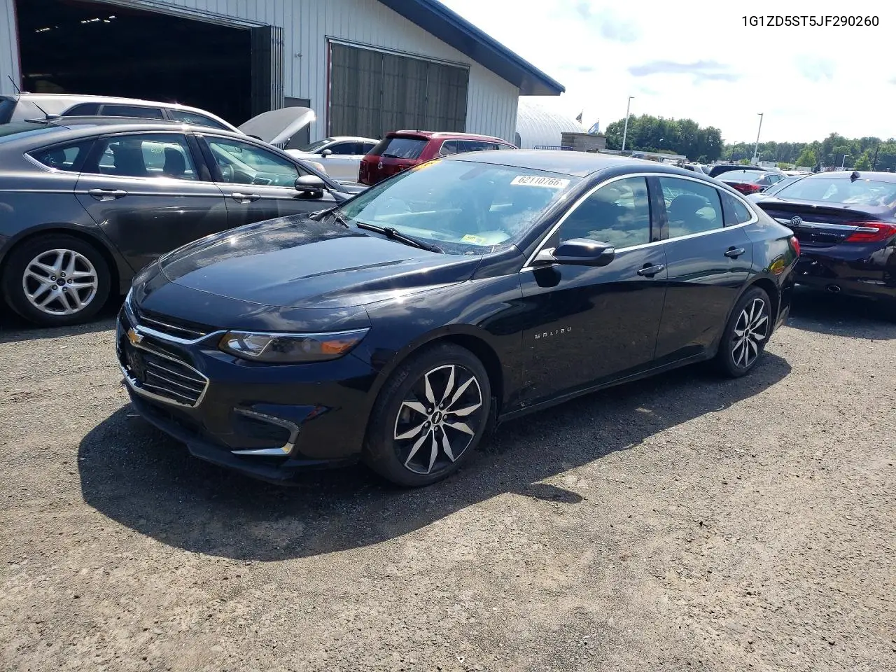 2018 Chevrolet Malibu Lt VIN: 1G1ZD5ST5JF290260 Lot: 62110766