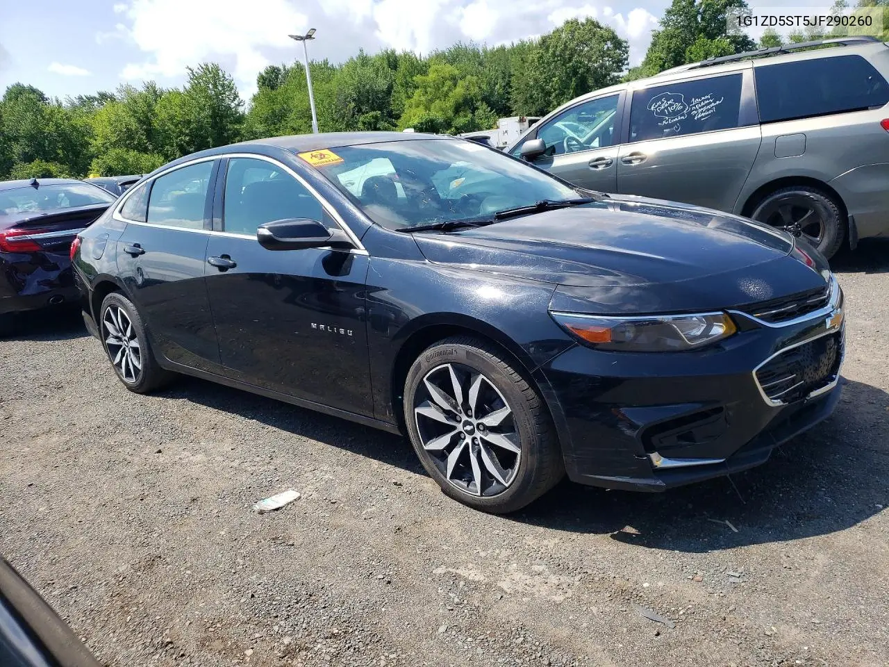 2018 Chevrolet Malibu Lt VIN: 1G1ZD5ST5JF290260 Lot: 62110766