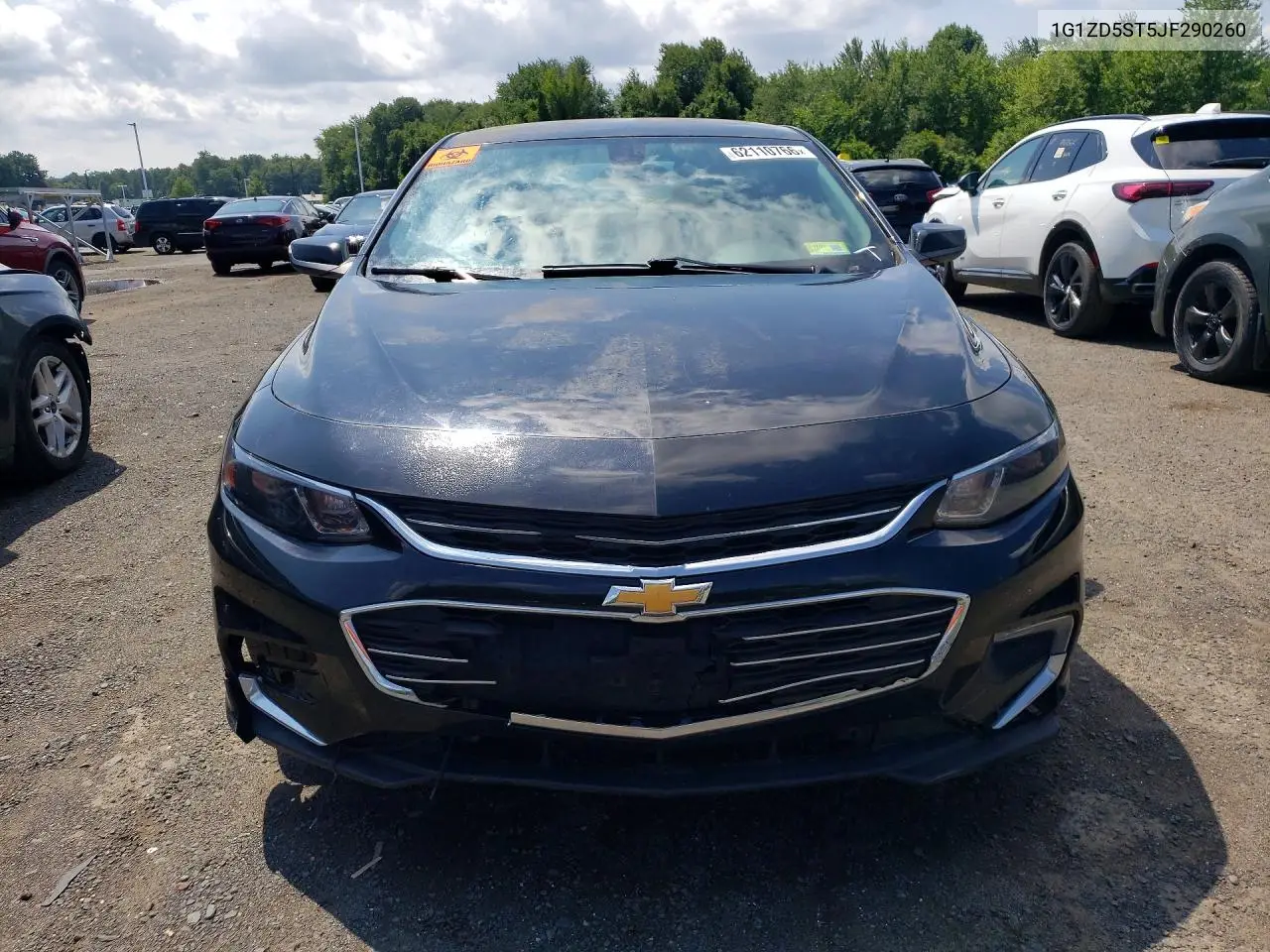 2018 Chevrolet Malibu Lt VIN: 1G1ZD5ST5JF290260 Lot: 62110766