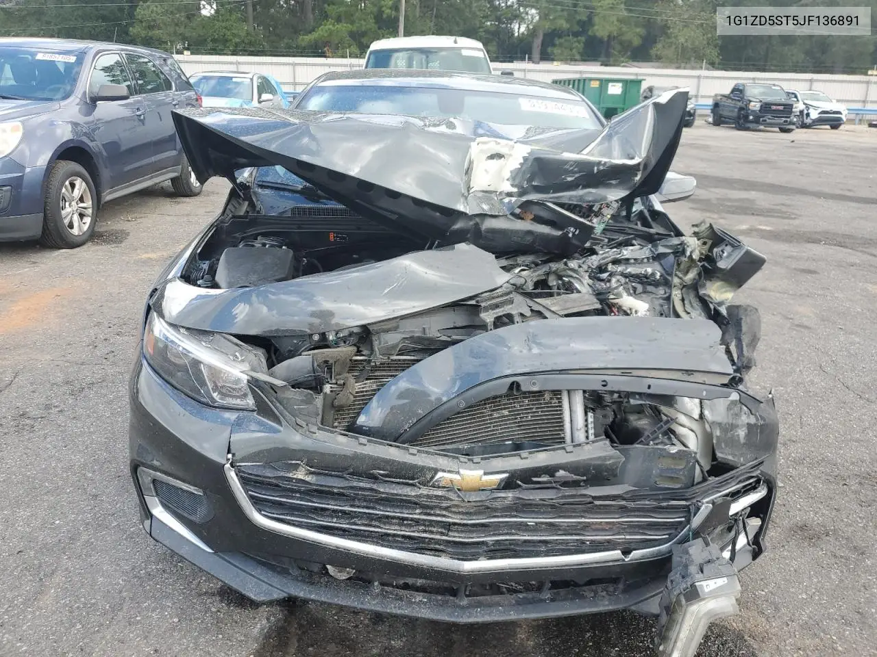 1G1ZD5ST5JF136891 2018 Chevrolet Malibu Lt