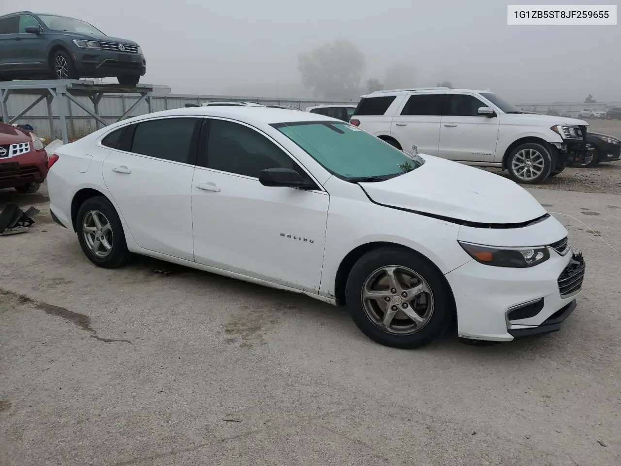 1G1ZB5ST8JF259655 2018 Chevrolet Malibu Ls