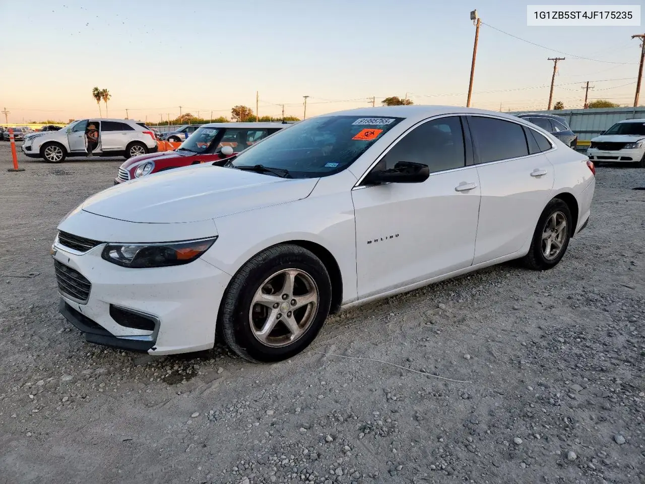 1G1ZB5ST4JF175235 2018 Chevrolet Malibu Ls