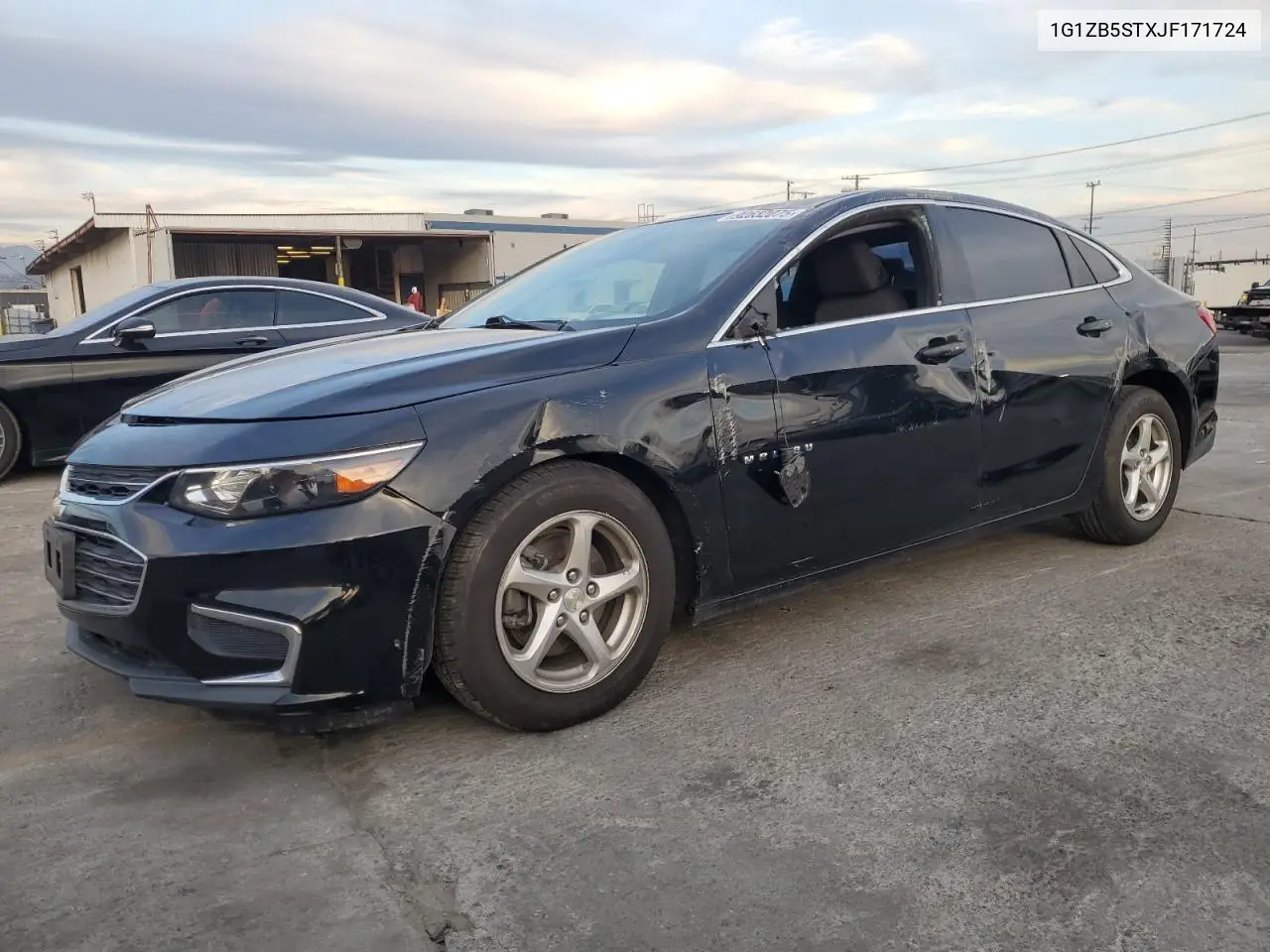1G1ZB5STXJF171724 2018 Chevrolet Malibu Ls