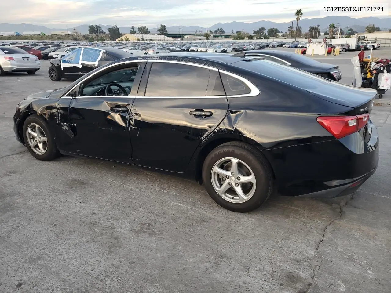 1G1ZB5STXJF171724 2018 Chevrolet Malibu Ls
