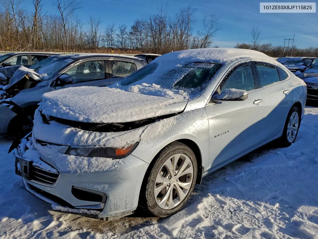 1G1ZE5SX8JF115825 2018 Chevrolet Malibu Premier