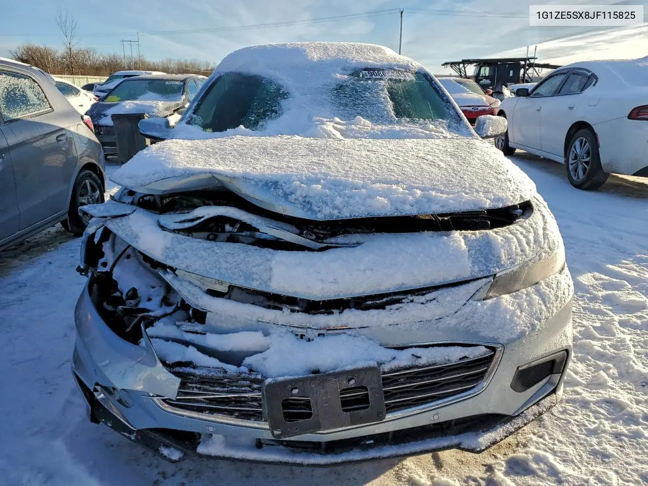 1G1ZE5SX8JF115825 2018 Chevrolet Malibu Premier