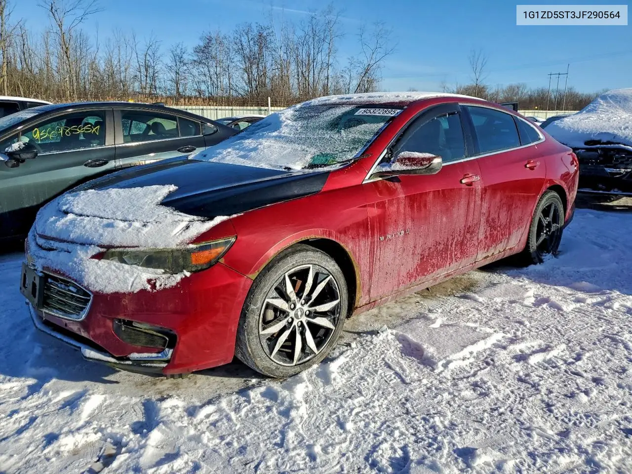 1G1ZD5ST3JF290564 2018 Chevrolet Malibu Lt