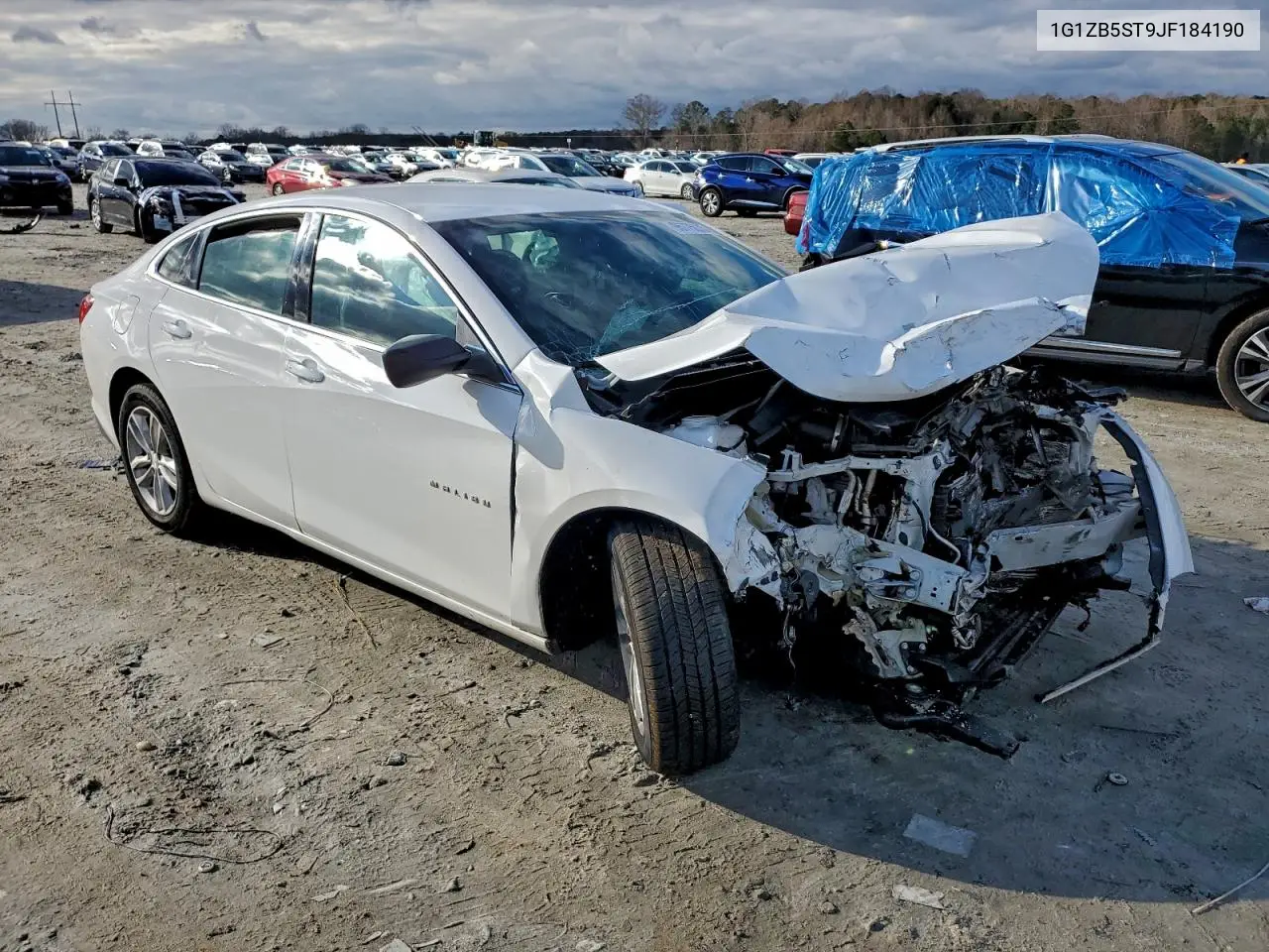 1G1ZB5ST9JF184190 2018 Chevrolet Malibu Ls