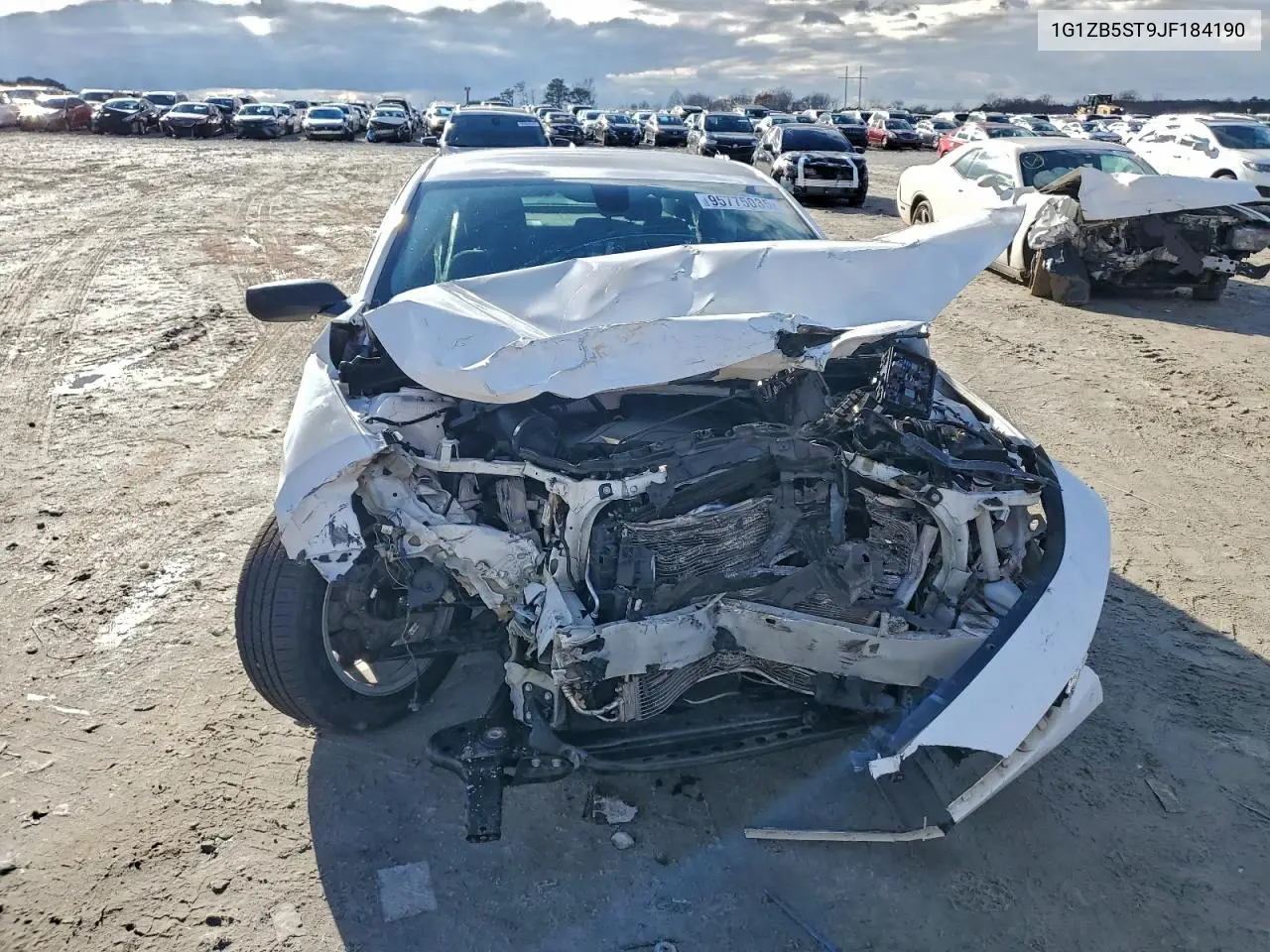 1G1ZB5ST9JF184190 2018 Chevrolet Malibu Ls
